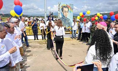 Oficializan el paso de vehículos por el puente Atanasio Girardot