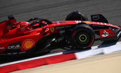 Charles Leclerc dominó la sesión matutina del día en la Fórmula 1