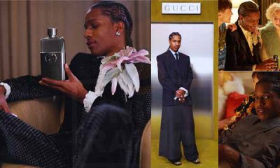 A$ap Rocky es la nueva imagen de fragancia masculina de Gucci