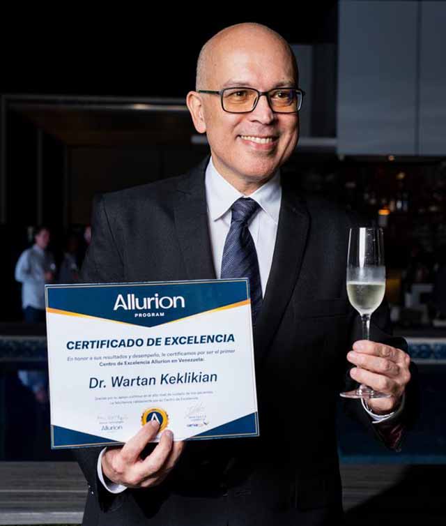 Médico venezolano Dr. Wartan Keklikian lidera programa Allurion