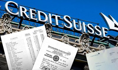 Credit Suisse administró cuentas bancarias de miembros del régimen nazi