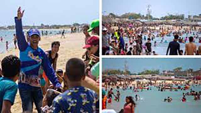 Más de 30 mil personas han visitado las playas de Paraguaná durante Semana Santa