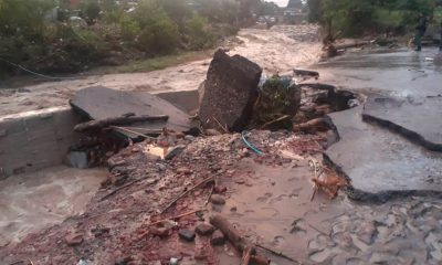 Lluvias amenazan a dos importantes puentes del estado Táchira