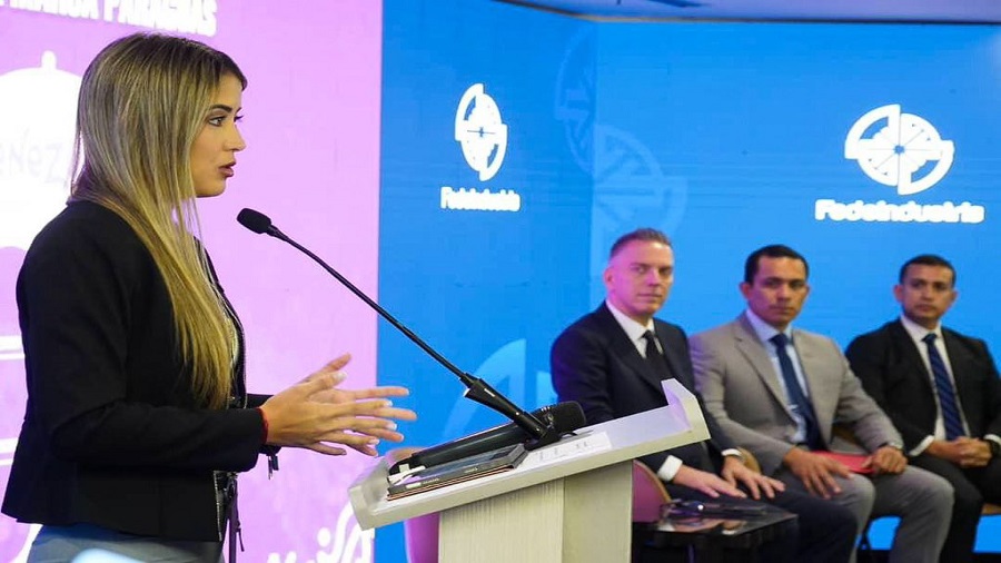 Daniela Cabello inaugura Expo Fedeindustria 2024 en Caracas