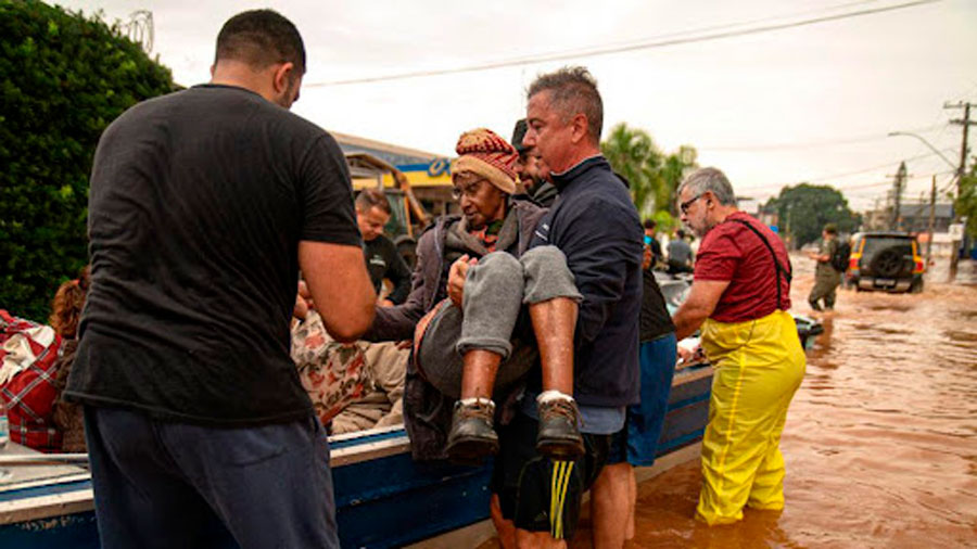Fuertes lluvias en Brasil dejan 144 muertos y 125 desaparecidos