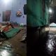 Viviendas y locales afectados por fuertes lluvias en Petare