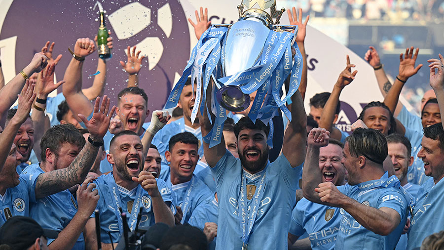 Manchester City se corona campeón de la Premier League