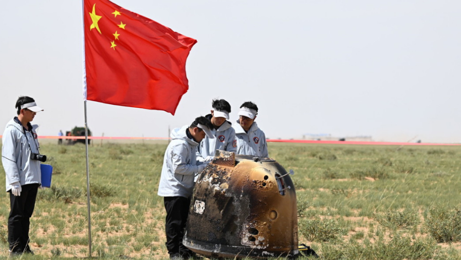 La misión Chang'e-6 logra recolectar muestras de la Luna