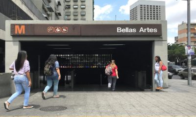 Reemplazo de rieles en el Metro de Caracas
