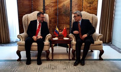 Canciller venezolano Yván Gil inicia visita oficial a China