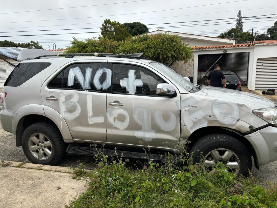 María Corina Machado denuncia vandalismo en Barquisimeto