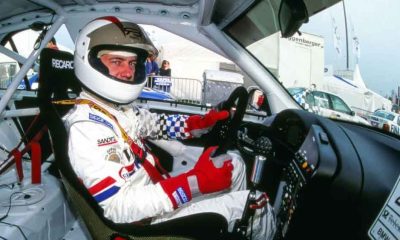 Johnny Cecotto en 1994 en el BMW 318i con el que se tituló́ en el Superturismo de Alemania