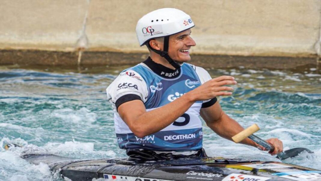 Nicolas Gestin conquista el campeonato de C1 de piragüismo