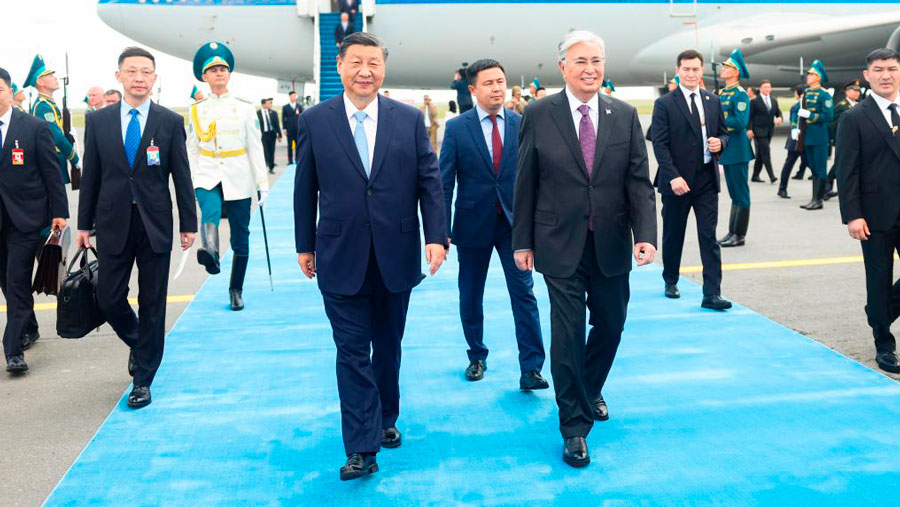 Xi Jinping visita Kazajistán para fortalecer la cooperación