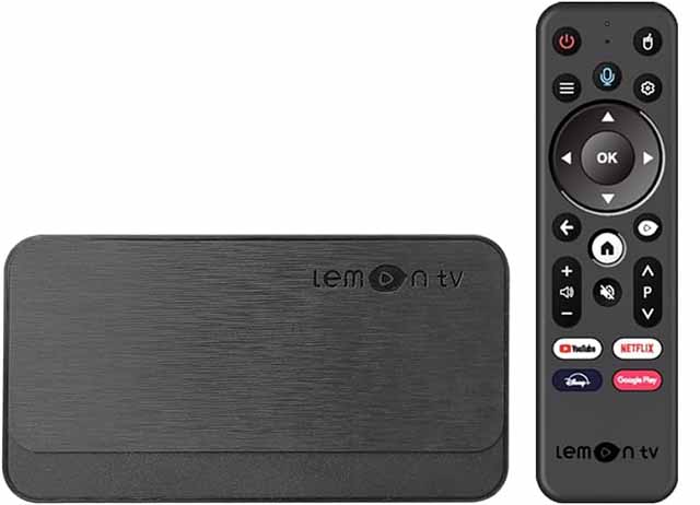 Transforma tu televisor antiguo en uno moderno con el Lemon L2 Android TV Box 12.0