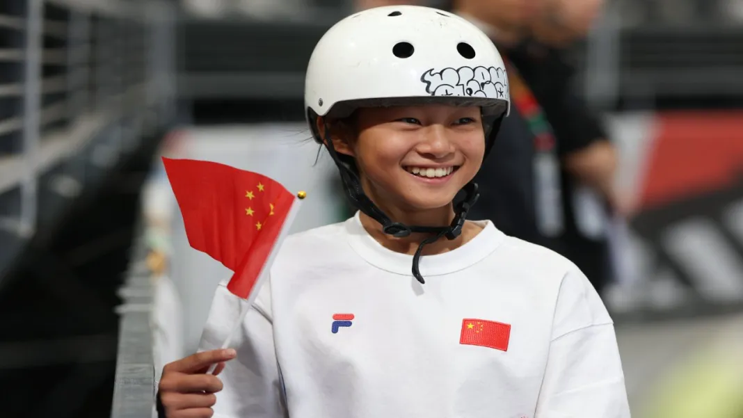 Haohao Zheng, de 11 años, debuta en los Juegos Olímpicos