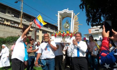 La comunidad de Carrizal da la bienvenida a la réplica de la Virgen de la Coromoto en un emotivo encuentro lleno de fe y devoción.