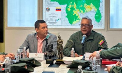 G/D Menry Fernández durante la presentación del Plan de Siembra de Caraotas.