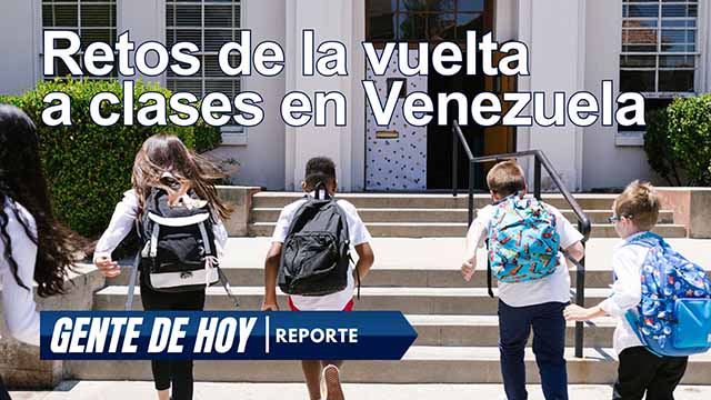 Retos de la vuelta a clases en Venezuela