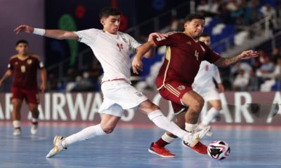 Venezuela sufre derrota 7-1 ante Irán en Mundial de Fútbol Sala