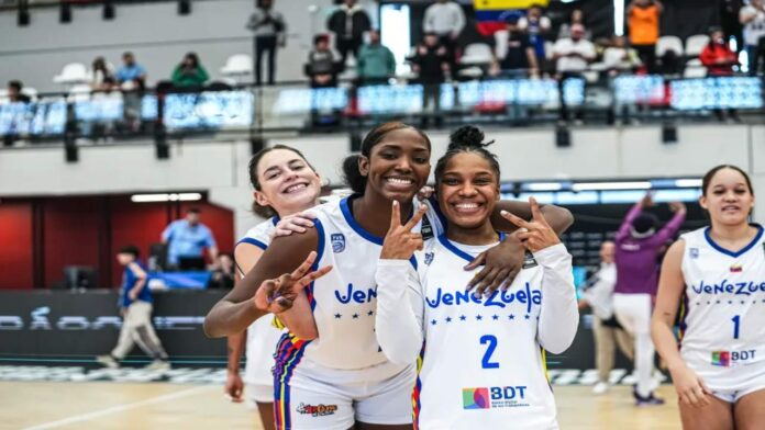 Venezuela VS Argentina en la semifinal de Baloncesto Femenino