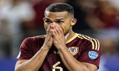 Yangel Herrera, baja en la Vinotinto por lesión muscular