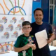 Gabriel Zerpa Ruiz, campeón en la categoría Sub 12 del Torneo “Peón de Dama de las Rozas de San Miguel”.