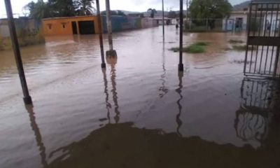 Más de 50 familias afectadas por fuertes lluvias en Falcón