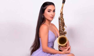 Saxofonista colombiana Anyela Gómez conquista el mundo