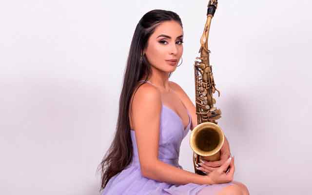 Saxofonista colombiana Anyela Gómez conquista el mundo