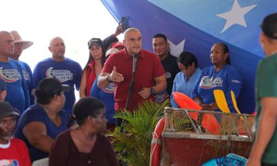 Pescadores y acuicultores de Miranda durante la asamblea en Higuerote, buscando impulsar el desarrollo sostenible.