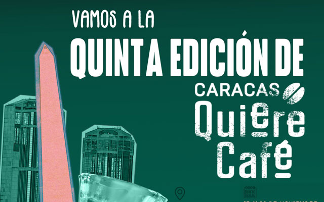 Disfruta de la 5ta edición de Caracas Quiere Café en la Quinta Esmeralda