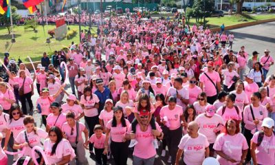 Más de 1,000 participantes disfrutaron de la 4ª Caminata Guaicaipuro Rosa en Los Teques, resaltando la importancia de la prevención del cáncer de mama.