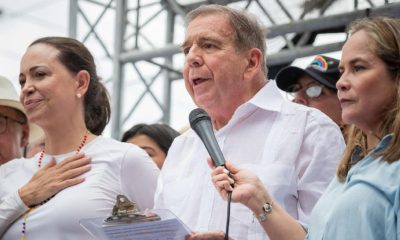 Líderes opositores venezolanos reciben el premio Sájarov