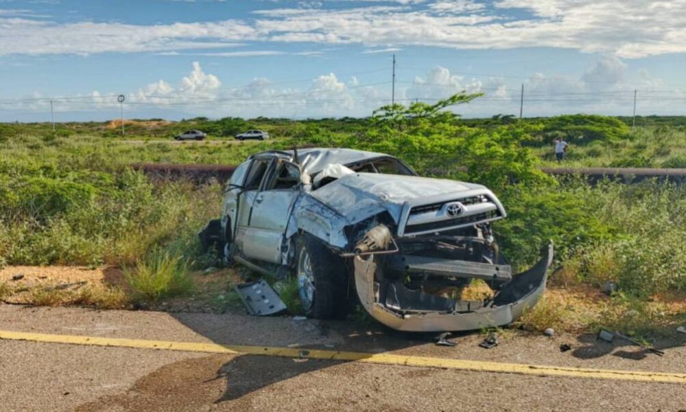 Trágico accidente en la carretera Coro-Punto Fijo