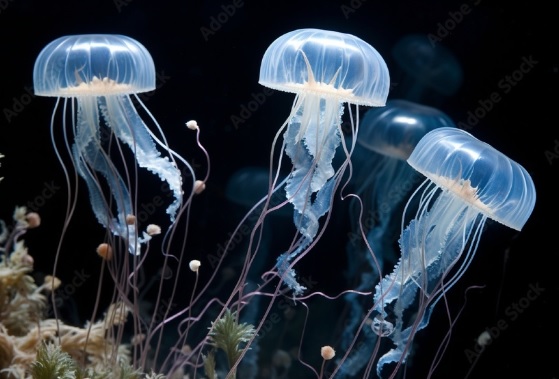 La fascinante presencia de las medusas en el Caribe venezolano, entre belleza y precaución.