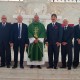 Celestino dos Santos junto a autoridades portuguesas en el acto de oficialización de la Academia.