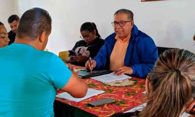 El alcalde José “Chonchón” Morales durante la plenaria del CLPP Carrizal. Foto: Prensa Alcaldía de Carrizal.