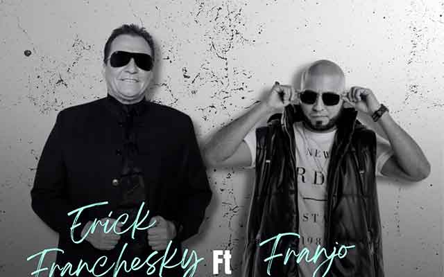 Erick Franchesky y Franjo durante la grabación de "Cuando Tu Hombre Era Yo", una colaboración que redefine la música latina.