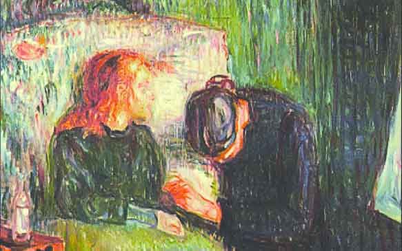 Munch buscó comprender su dolor y angustia a través de su arte. Obras como “La niña enferma” (1885-1886)