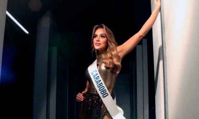 María José Goncalves en una de sus presentaciones en Miss Venezuela 2024, destacando por su carisma y autenticidad.