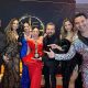 El equipo de “Siéntese Quien Pueda” celebra su Premio Martín Fierro en el Hotel Marriott de Brickell Avenue.