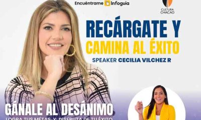 Cecilia Vilchez inspira a superar obstáculos con herramientas prácticas en su conferencia Recárgate y Camina al Éxito.