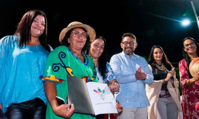 Inauguración del Paseo de la Resistencia Indígena, un homenaje a la cultura indígena venezolana.