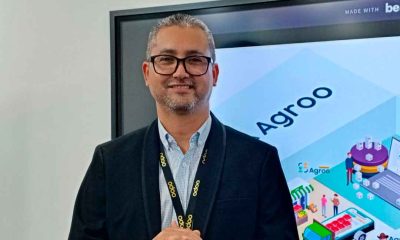 José Augusto Linárez, presidente de la Asociación Venezolana de Agrotecnología, durante el anuncio de la nueva plataforma de financiamiento agrícola.