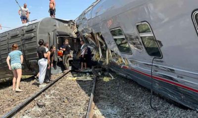 Accidente ferroviario en Múrmansk deja ocho heridos