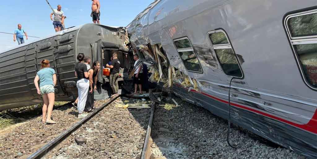 Accidente ferroviario en Múrmansk deja ocho heridos