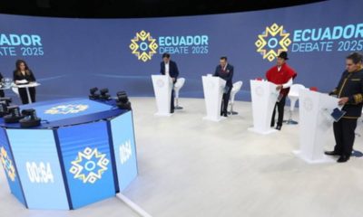 Daniel Noboa y Luisa González lideran intención de voto en Ecuador