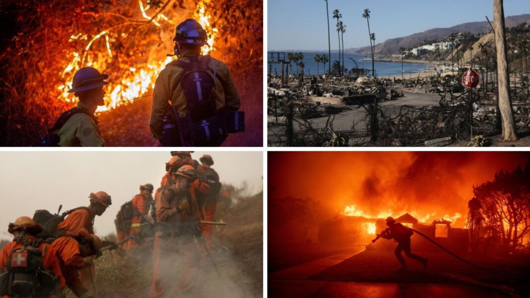 California enfrenta vientos intensos aumentando los incendios