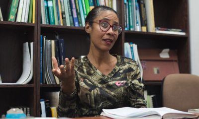 Laurie Fajardo Ramos, investigadora del IVIC, lidera el proyecto de restauración del bosque nublado con micorrizas arbusculares.